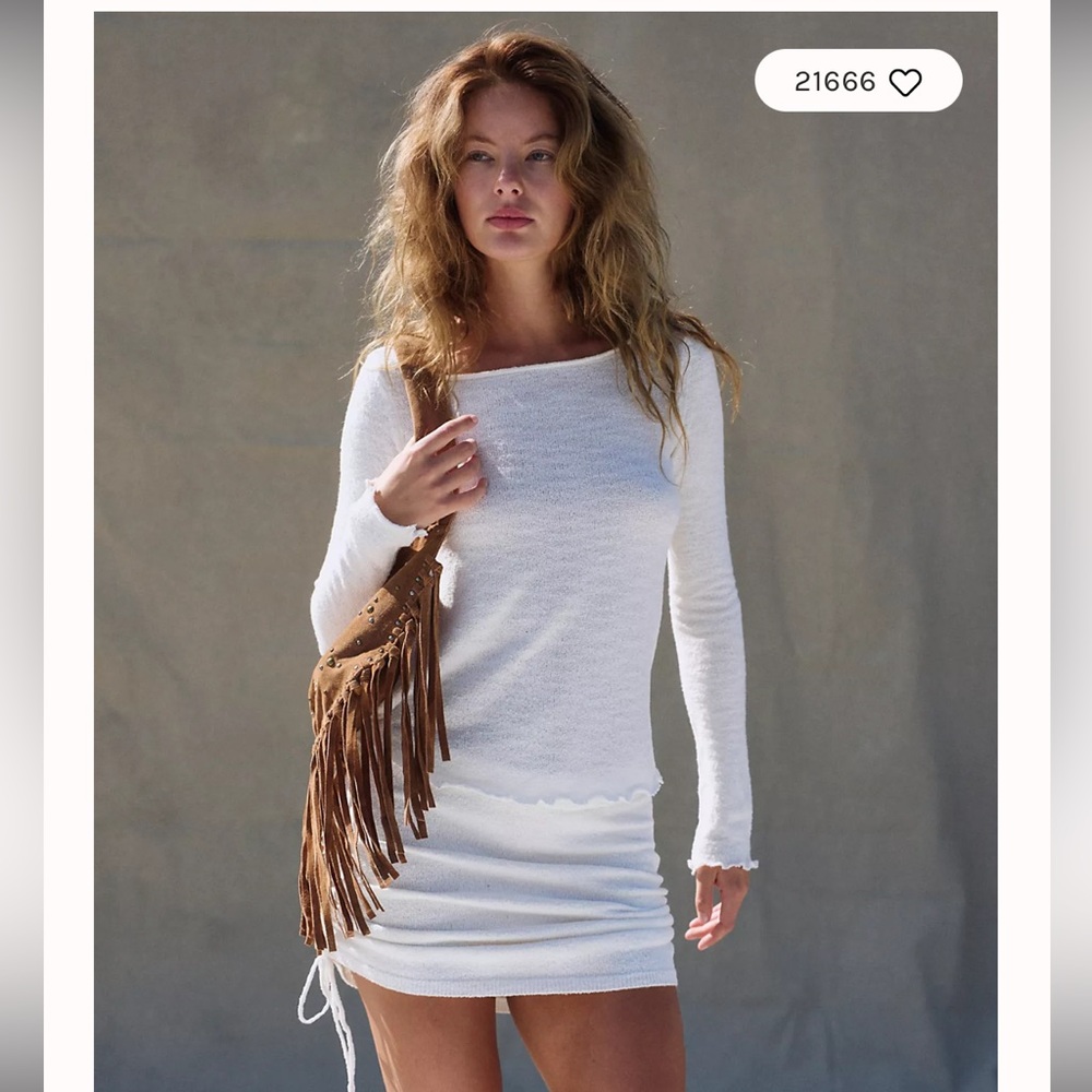Free People | Cabo Sweater Skirt Set | Size S